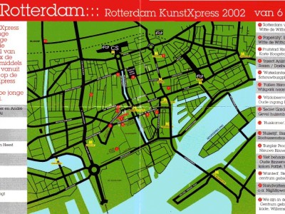 KunstXpress: 24 young artists exhibit in the public space of Rotterdam.